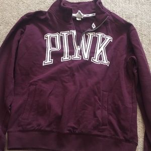 Maroon PINK sweatshirt